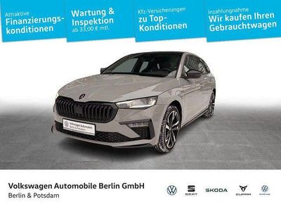 Gebraucht Skoda Scala Monte Carlo 150 PS (110 kW) 2025 Stahlgrau Kleinwagen
