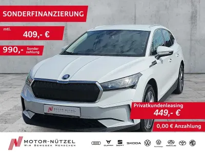 Gebraucht Skoda Enyaq iV Loft 150 kW (204 PS) 2021 Moonweiss metallic SUV