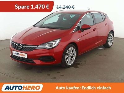 Occasion Opel Astra Elegance 145 PK (106 kW) 2019 Rood Sedan