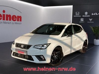 Gebraucht Seat Ibiza Black Edition 110 PS (80 kW) 2023 Weiß Kleinwagen