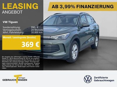 Gebraucht VW Tiguan 131 PS (96 kW) 2024 Grün SUV