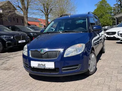 Gebraucht Skoda Roomster Plus Edition 69 PS (50 kW) 2009 Blau Van / Kleinbus