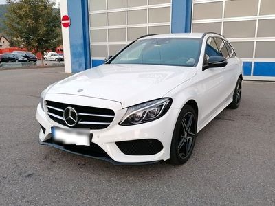 gebraucht Mercedes C220 d T AMG/BLUETec/8fach/NIGHT/7G/HEAD-UP/RKa