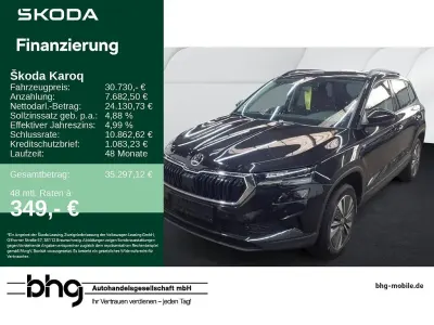 Gebraucht Skoda Karoq Selection 150 PS (110 kW) 2025 Schwarz SUV