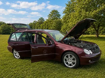 Gebraucht Mercedes C280 231 PS (169 kW) 2007 Rot Kombi