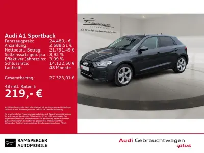 Gebraucht Audi A1 Sportback Advanced Plus 116 PS (85 kW) 2025 Grau (manhattangrau metallic) Kleinwagen