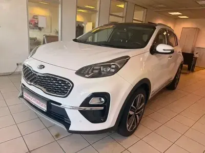 Usata Kia Sportage Platinum Edition 185 CV (136 kW) 2020 Bianco SUV