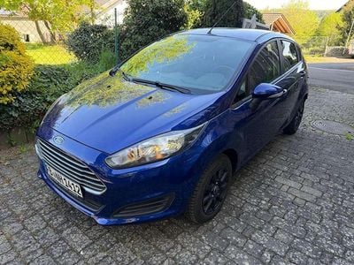 Second-hand Ford Fiesta Trend 82 CP (60 kW) 2014 Albastru Hatchback
