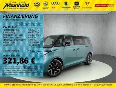 Bay leaf green metallic Gebraucht 2023 VW ID. Buzz Pro Van / Kleinbus | 43.333 € (Fairer Preis)