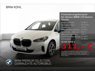 Gebraucht BMW 216 Active Tourer Luxury Line 122 PS (89 kW) 2025 Weiss Van / Kleinbus