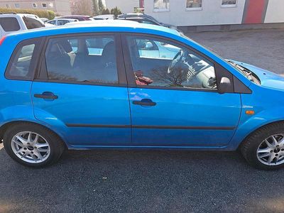 Gebraucht Ford Fiesta 2005 Blau Kleinwagen