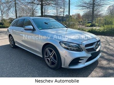 Silber Gebraucht 2020 Mercedes C400 AMG line Kombi | 22.500 € (Superpreis)