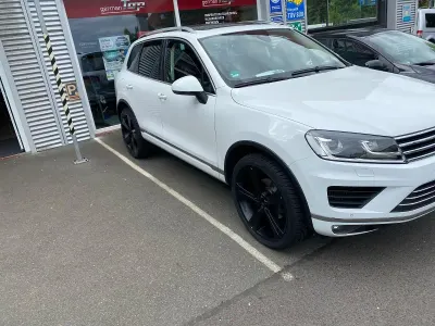 Gebraucht VW Touareg Terrain Tech 262 PS (192 kW) 2014 Weiß SUV