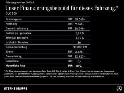 Silber Gebraucht 2020 Mercedes GLC300e Business SUV | 38.660 € (Fairer Preis)