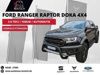 Second-hand Ford Ranger Raptor 212 CP (155 kW) 2021 Negru Pickup