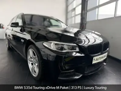 Gebraucht BMW 535 M Sport 313 PS (230 kW) 2016 Schwarz Kombi