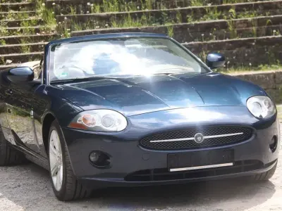 Brugt Jaguar XK 298 HK (219 kW) 2006 Blå Cabriolet