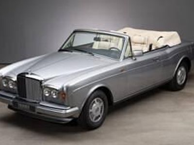 Second-hand Bentley Continental 260 CP (191 kW) 1994 Argintiu Cabrio