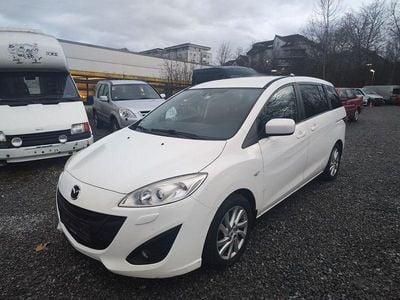 Gebraucht Mazda 5 Center-Line 150 PS (110 kW) 2011 Weiß Van / Kleinbus