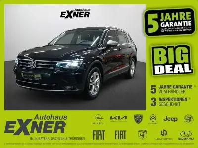 Käytetty VW Tiguan Allspace Highline 220 HP (161 kW) 2019 Musta Katumaasturi