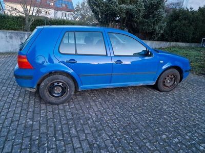 gebraucht VW Golf IV Blau Klima 4/5 Türen