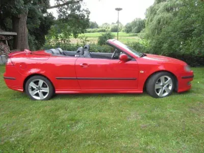 Gebraucht Saab 9-3 Cabriolet Aero 250 PS (183 kW) 2007 Rot Cabrio