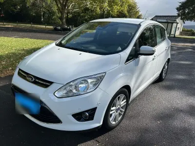 Usata Ford C-MAX Titanium 140 CV (102 kW) 2014 Bianco Monovolume