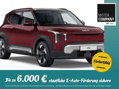 Neu Kia EV2 Air 108 kW (147 PS) 2026 Magmarot metallic SUV
