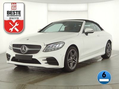 gebraucht Mercedes C220 d Cabriolet AMG*AMBIENTE*360°*KEYLESS*LED*