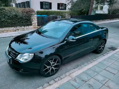 Gebraucht VW Eos 150 PS (110 kW) 2008 Schwarz Cabrio