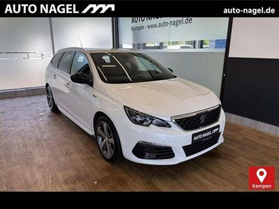 Gebraucht Peugeot 308 Allure GT-Line 131 PS (96 kW) 2018 Perlmutt weiß Kombi