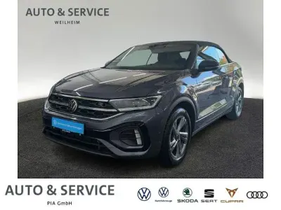 Gebraucht VW T-Roc Cabriolet R-line 150 PS (110 kW) 2025 Grau Cabrio