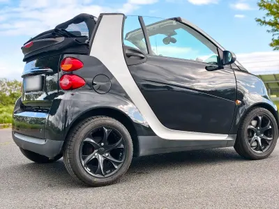 Usata Smart ForTwo Cabrio Brabus 71 CV (52 kW) 2009 Nero Cabrio