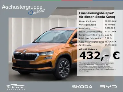 Neu Skoda Karoq 150 PS (110 kW) 2026 Phoenixorange metallic SUV