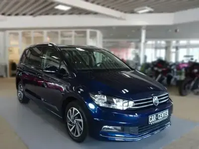 Gebraucht VW Touran Comfortline 116 PS (85 kW) 2017 Blau Van / Kleinbus