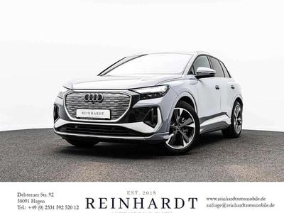 Gebraucht Audi Q4 e-tron S-Line 150 kW (204 PS) 2022 Kieselgrau SUV