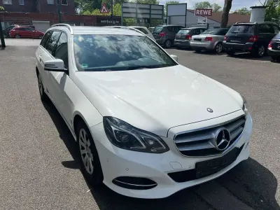 Brugt Mercedes E220 Avantgarde 170 HK (125 kW) 2016 Hvid Stationcar