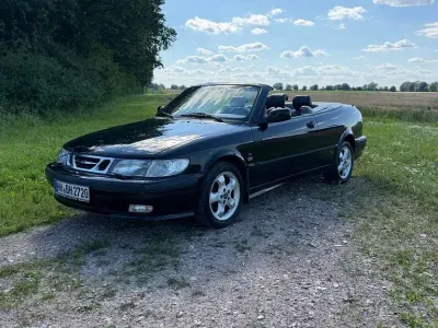 Gebraucht Saab 9-3 Cabriolet 150 PS (110 kW) 2002 Schwarz Cabrio