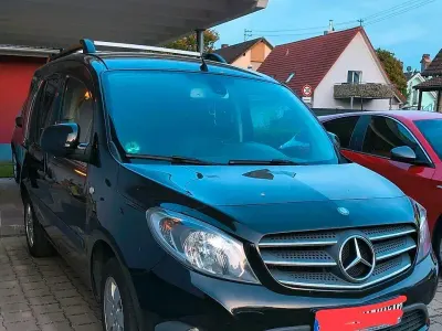 Gebraucht Mercedes Citan 111 110 PS (80 kW) 2016 Schwarz Van / Kleinbus