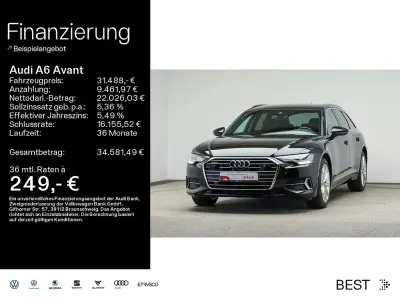 Gebraucht Audi A6 Sport 204 PS (150 kW) 2022 Mythosschwarz metallic Kombi