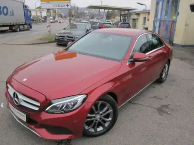 Brugt Mercedes C200 184 HK (135 kW) 2016 Rød Sedan
