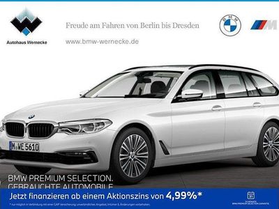 Weiß Gebraucht 2019 BMW 520 Sport Line Kombi | 25.407 € (Fairer Preis)