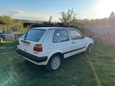 Brugt VW Golf II 54 HK (39 kW) 1989 Hvid Hatchback