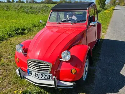 Occasion Citroën 2CV 27 ch (19 kW) 1987 Rouge Berline