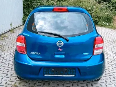 Gebraucht Nissan Micra 80 PS (58 kW) 2013 Blau Kleinwagen