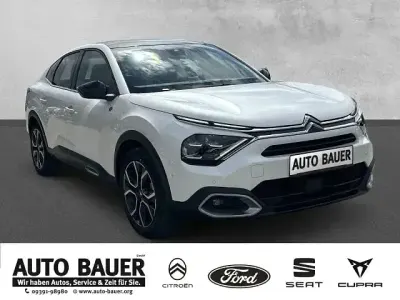 Gebraucht Citroën e-C4 Shine 100 kW (136 PS) 2023 Weiß Coupé