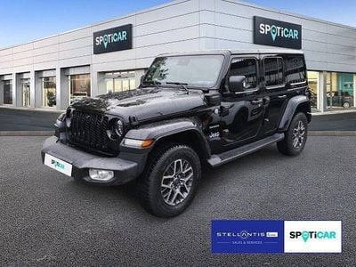 Gebraucht Jeep Wrangler Unlimited Sahara 272 PS (200 kW) 2023 Schwarz SUV