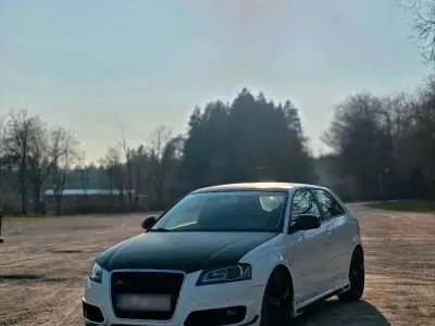 Używany Audi A3 Performance 200 KM (147 kW) 2008 Biały Hatchback