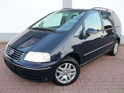 Gebraucht VW Sharan Pacific 140 PS (102 kW) 2008 Perlblaubrillant Van / Kleinbus