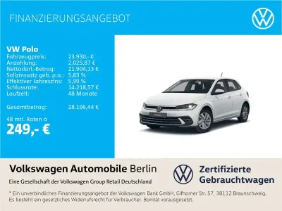 Gebraucht VW Polo Style 95 PS (69 kW) 2025 Pure white uni Kleinwagen
